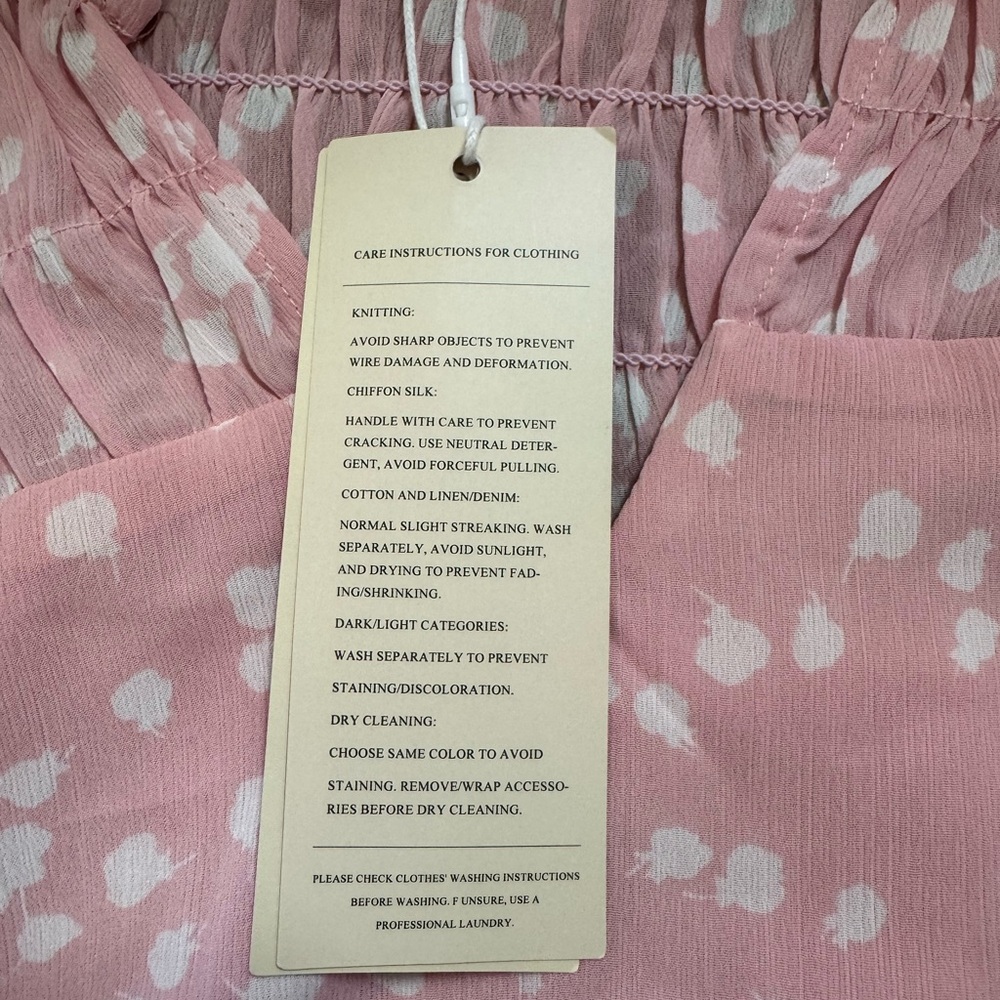 Dokotoo Alicia Floral Print Smocked Long Sleeve Chiffon Blouse Size XL NWT - Picture 5 of 11